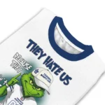 Toronto Maple Leafs Sweater Personalized Grinch Fierce Blue Best Selling