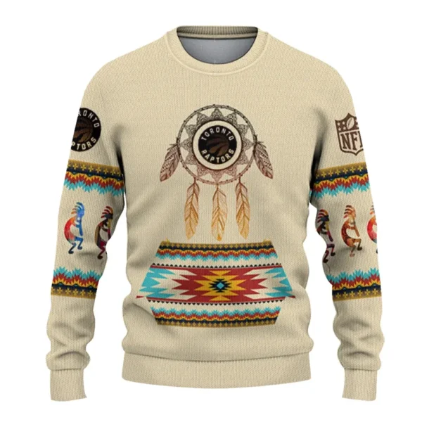 Toronto Raptors Sweater Personalized Dreamcatcher Feathers Best Selling