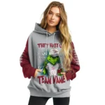 Troy Trojans Hoodie Personalized Grinch Fierce Red Best Selling
