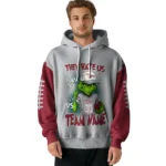 Troy Trojans Hoodie Personalized Grinch Fierce Red Best Selling