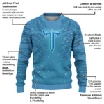 Troy Trojans Sweater Custom Tiger Pattern Best Selling