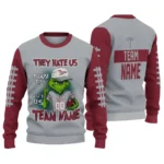 Troy Trojans Sweater Customized Grinch Fierce Red Best Selling