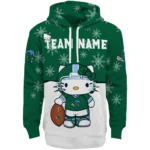 Tulane Green Wave Hoodie Personalized Hello Kitty Green Best Selling