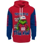 Tulsa Golden Hurricane Hoodie Custom Grinch Fierce Blue Best Selling