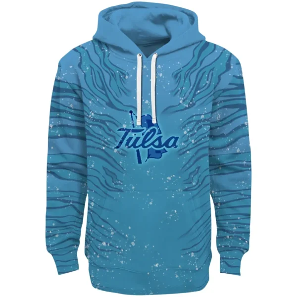 Tulsa Golden Hurricane Hoodie Personalized Tiger Pattern Best Selling