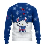 Tulsa Golden Hurricane Sweater Custom Hello Kitty Blue Best Selling