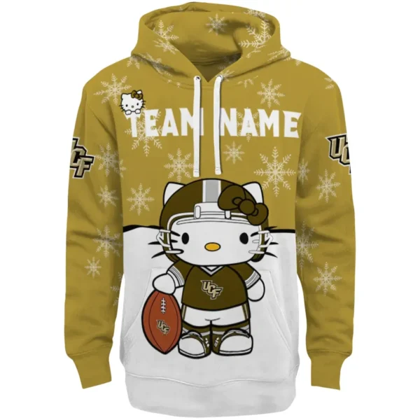 Ucf Knights Hoodie Customized Hello Kitty Gold Best Selling