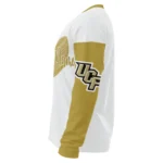Ucf Knights Sweater Custom Heart Sketch Gold White Best Selling