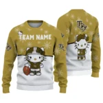 Ucf Knights Sweater Custom Hello Kitty Gold Best Selling