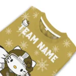 Ucf Knights Sweater Custom Hello Kitty Gold Best Selling