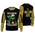 Ucf Knights Sweater Personalized Grinch Fierce Gold Best Selling