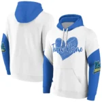 Ucla Bruins Hoodie Custom Scribble Heart Blue White Best Selling