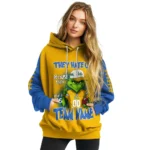 Ucla Bruins Hoodie Customized Grinch Fierce Blue Best Selling