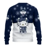Uconn Huskies Sweater Custom Hello Kitty Blue Best Selling