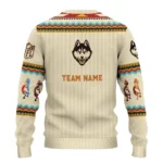 Uconn Huskies Sweater Personalized Dreamcatcher Feathers Best Selling