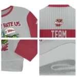 Umass Minutemen Sweater Custom Grinch Fierce Red Best Selling