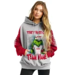 Unlv Rebels Hoodie Personalized Grinch Fierce Red Best Selling
