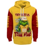 Usc Trojans Hoodie Personalized Grinch Fierce Red Best Selling