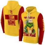 Usc Trojans Hoodie Personalized Grinch Fierce Red Best Selling