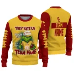 Usc Trojans Sweater Customized Grinch Fierce Red Best Selling
