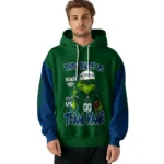 Utah Jazz Hoodie Personalized Grinch Fierce Navy Best Selling