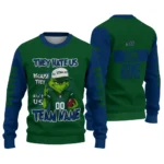 Utah Jazz Sweater Customized Grinch Fierce Navy Best Selling
