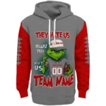 Utah Utes Hoodie Custom Grinch Fierce Red Best Selling