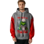 Utah Utes Hoodie Custom Grinch Fierce Red Best Selling