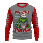 Utah Utes Sweater Personalized Grinch Fierce Red Best Selling