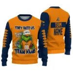 Utep Miners Sweater Customized Grinch Fierce Blue Best Selling
