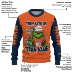 Utsa Roadrunners Sweater Custom Grinch Fierce Orange Best Selling
