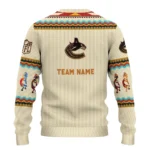 Vancouver Canucks Sweater Custom Dreamcatcher Feathers Best Selling