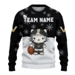 Vanderbilt Commodores Sweater Custom Hello Kitty Black Best Selling