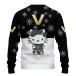 Vanderbilt Commodores Sweater Custom Hello Kitty Black Best Selling