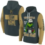 Vegas Golden Knights Hoodie Personalized Grinch Fierce Tan Best Selling