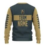 Vegas Golden Knights Sweater Customized Grinch Fierce Tan Best Selling