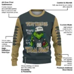 Vegas Golden Knights Sweater Customized Grinch Fierce Tan Best Selling