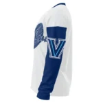 Villanova Wildcats Sweater Customized Heart Sketch Navy White Best Selling