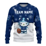 Villanova Wildcats Sweater Customized Hello Kitty Navy Best Selling