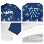 Villanova Wildcats Sweater Customized Hello Kitty Navy Best Selling