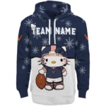 Virginia Cavaliers Hoodie Custom Hello Kitty Blue Best Selling