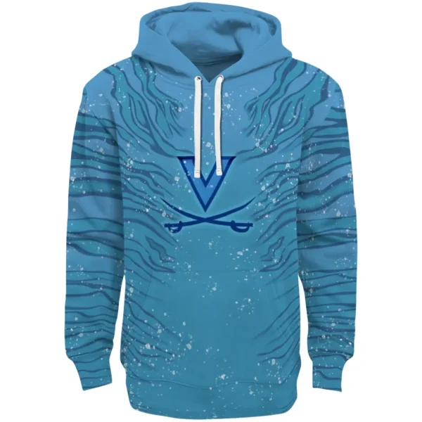Virginia Cavaliers Hoodie Customized Tiger Pattern Best Selling
