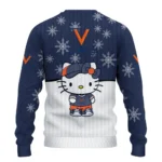Virginia Cavaliers Sweater Personalized Hello Kitty Blue Best Selling