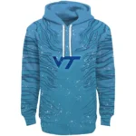 Virginia Tech Hokies Hoodie Custom Tiger Pattern Best Selling