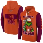 Virginia Tech Hokies Hoodie Customized Grinch Fierce Maroon Best Selling