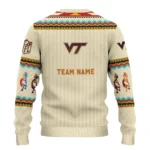 Virginia Tech Hokies Sweater Custom Dreamcatcher Feathers Best Selling