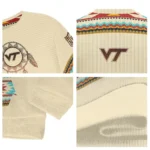 Virginia Tech Hokies Sweater Custom Dreamcatcher Feathers Best Selling