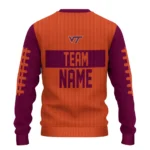Virginia Tech Hokies Sweater Custom Grinch Fierce Maroon Best Selling