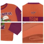 Virginia Tech Hokies Sweater Custom Grinch Fierce Maroon Best Selling