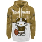 Wake Forest Demon Deacons Hoodie Custom Hello Kitty Gold Best Selling